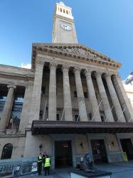 City Hall clock tower Brisbane